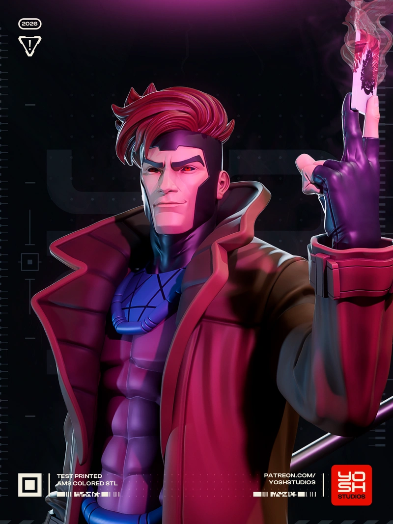 Gambit — Marvel 3D model