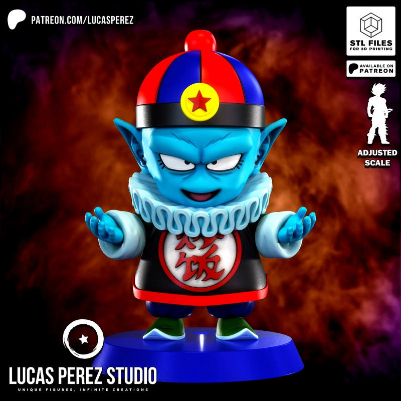 Pilaf Chibi — Dragon Ball 3D model