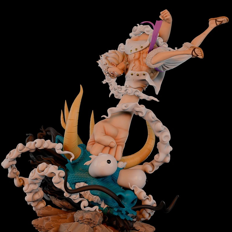 Luffy Gear 5 — One Piece 3D model
