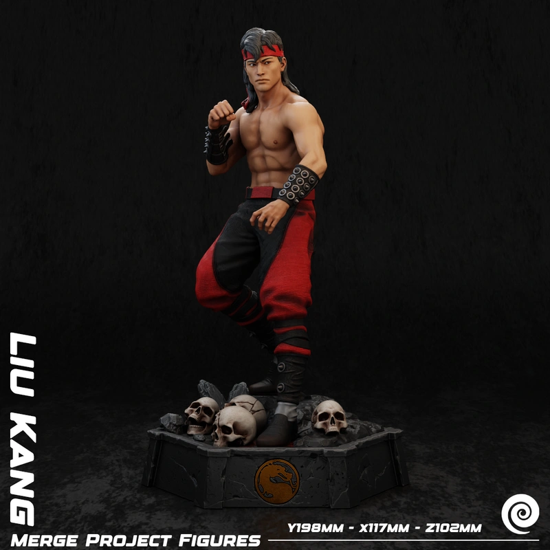 Liu Kang — Mortal Kombat 3D model