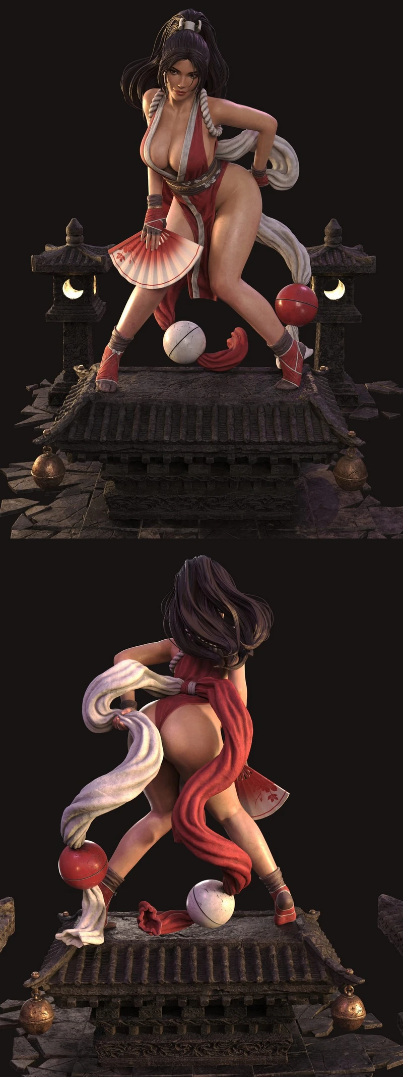 Mai Shiranui — Fatal Fury 3D model