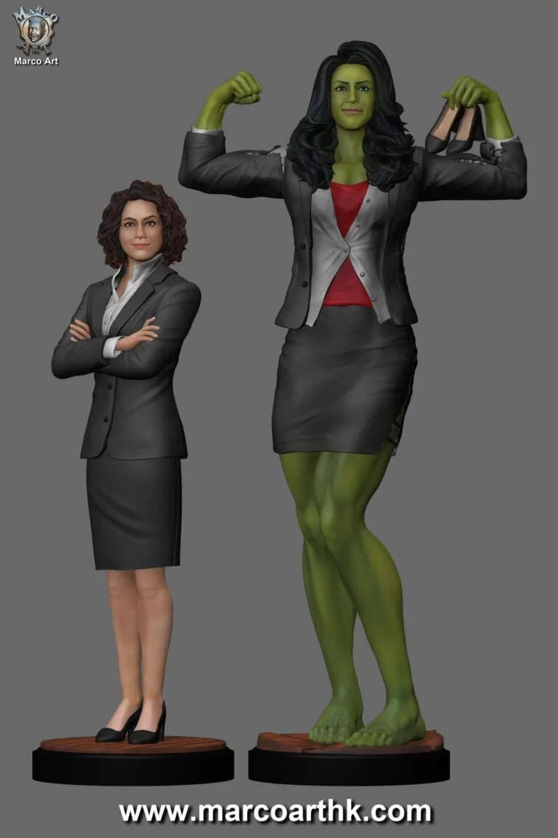 She-Hulk — Marvel 3D model