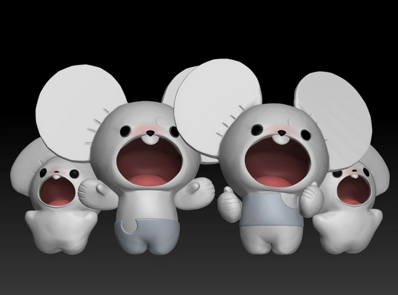 Maushold — Pokémon 3D model