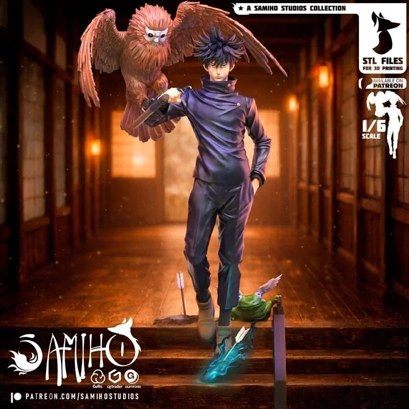 Megumi Fushiguro — Jujutsu Kaisen 3D model