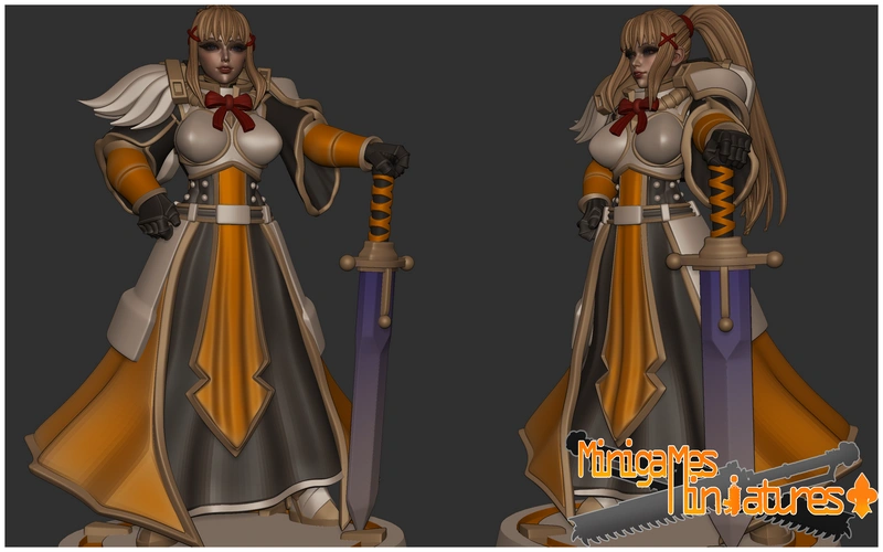 Darkness — KonoSuba 3D model