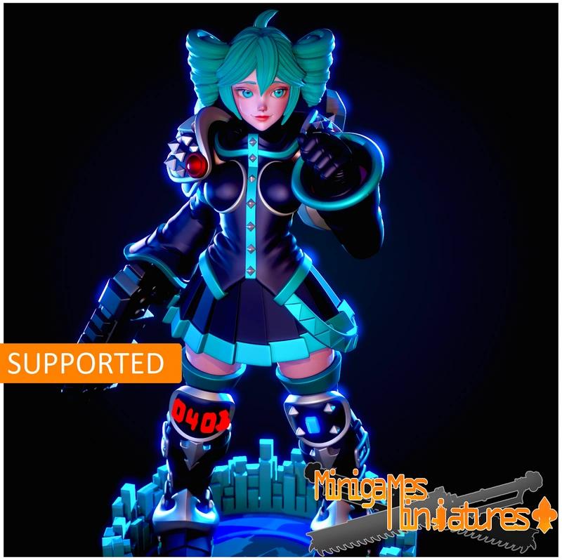 Vocaloid Sister — Vocaloid 3D model