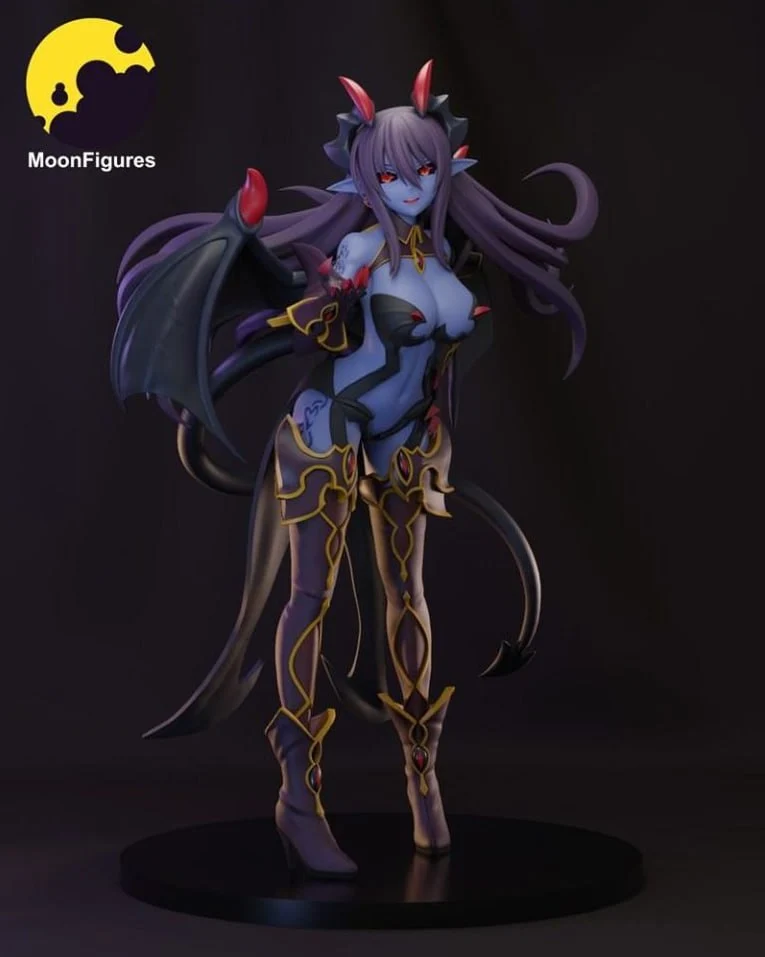 Demon Monster Girl — Monster Girl Encyclopedia 3D model