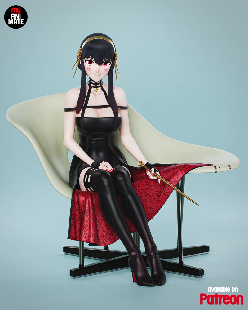 Yor Forger — Spy x Family 3D model