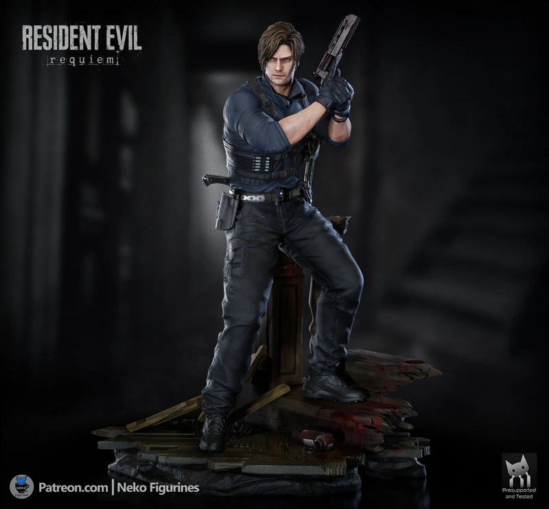 Leon Kennedy — Resident Evil Requiem 3D model