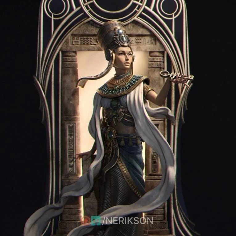 Hierophant — Tarot Arcana 3D model