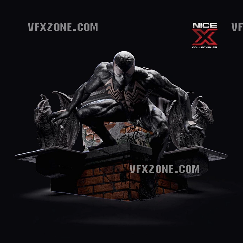 Symbiote Spider-Man — Marvel 3D model