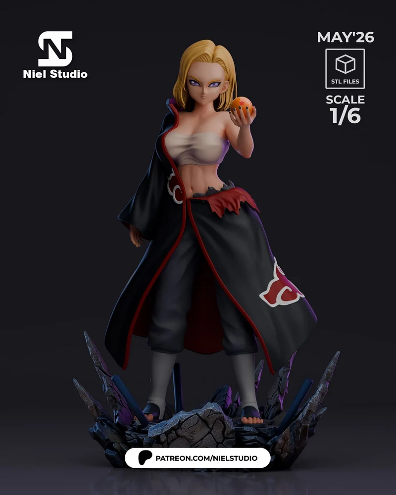 Android 18 — Dragon Ball 3D model