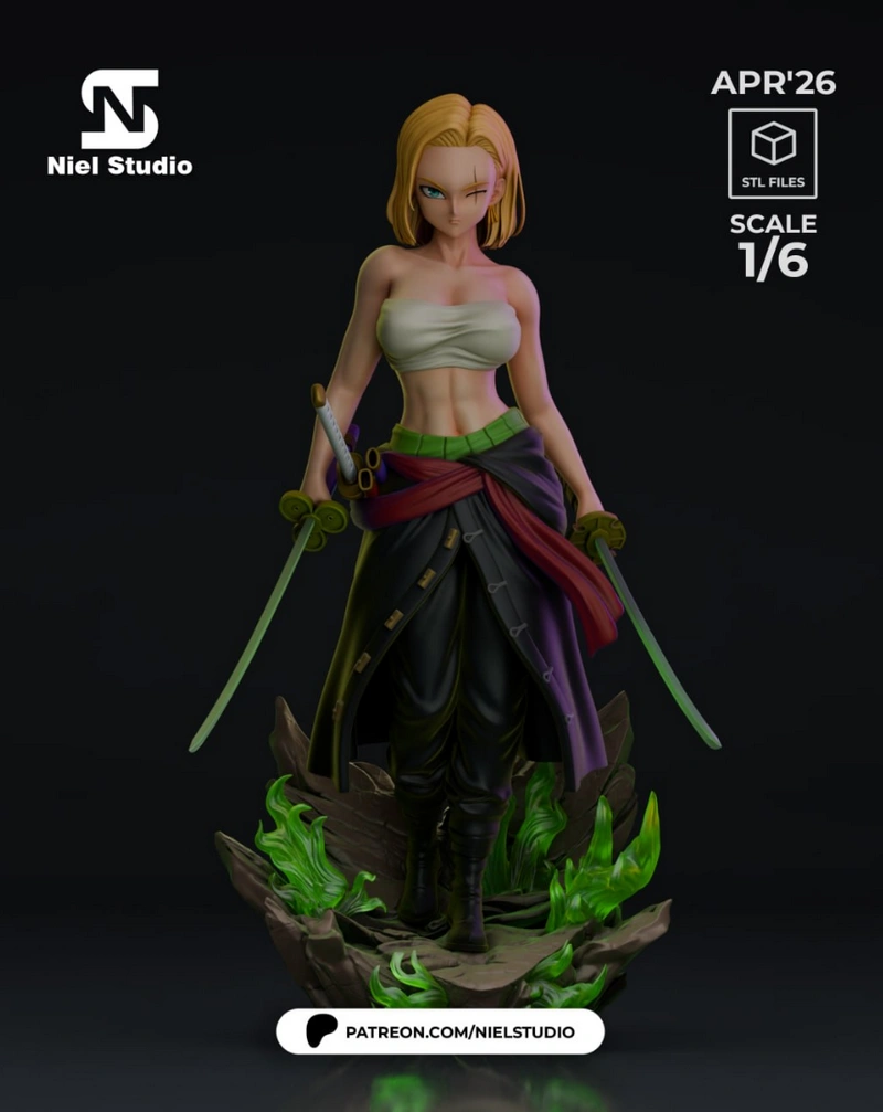 Roronoa Zoro — One Piece 3D model