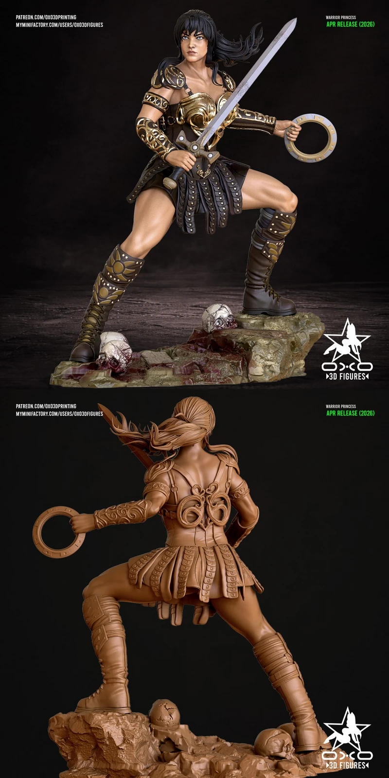 Warrior Princess — Original Character 3D model