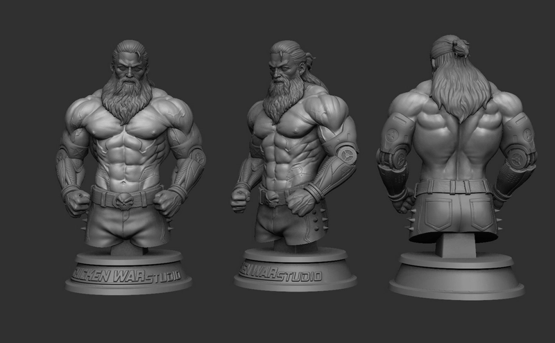 Old Men — Original Character 3D model