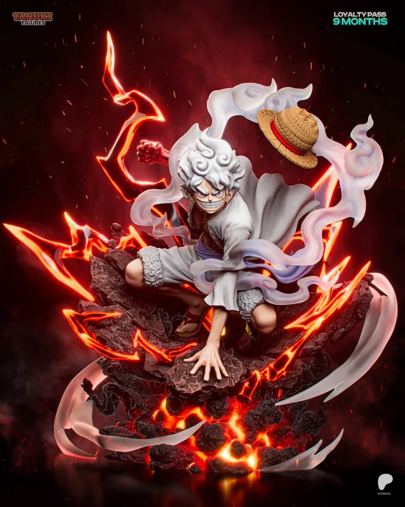 Monkey D. Luffy Gear 5 — One Piece 3D model