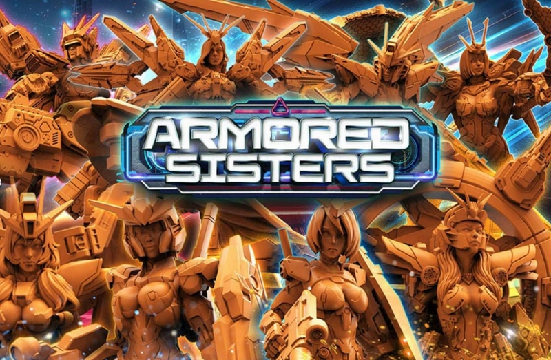 Armored Sisters — Sci-Fi 3D model