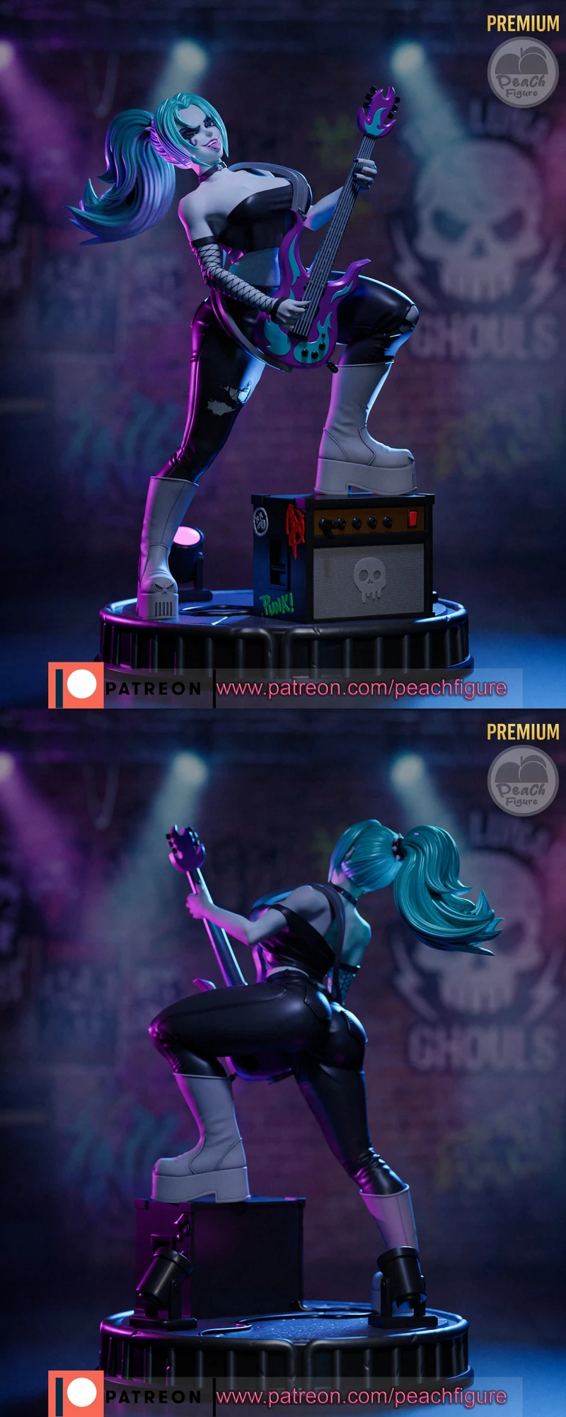 Ember McLain — Danny Phantom 3D model