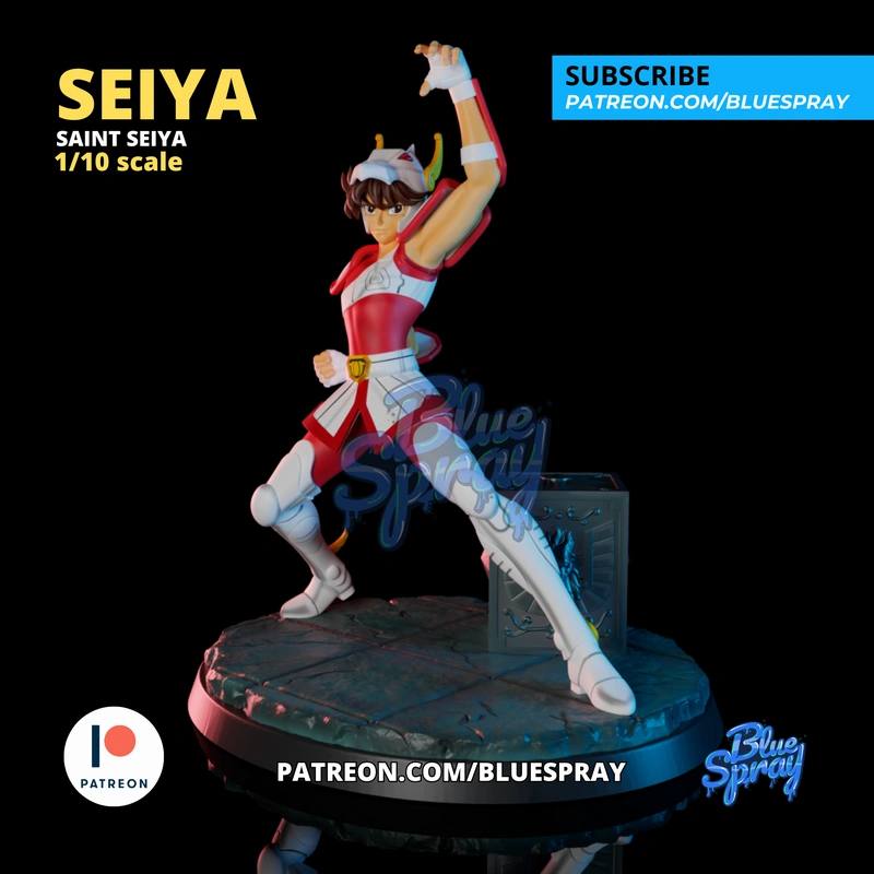 Pegasus Seiya — Saint Seiya 3D model