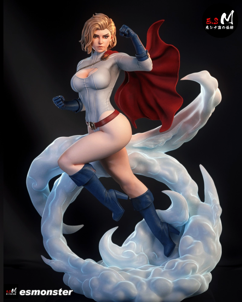 Power Girl — DC Comics 3D model