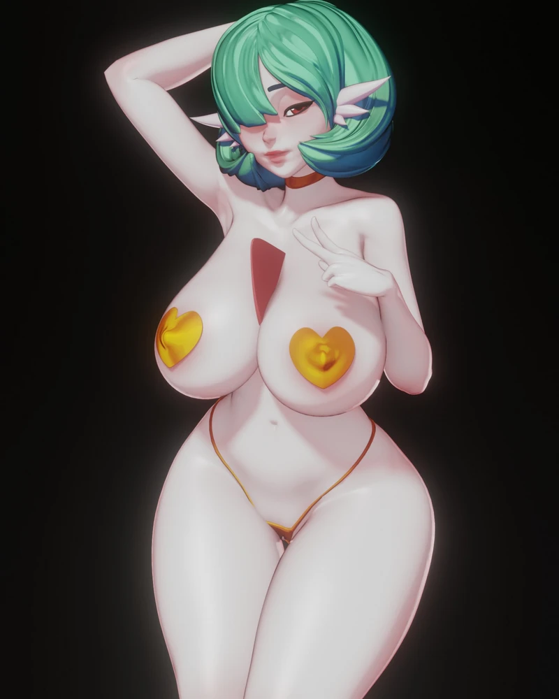 Gardevoir — Pokémon 3D model