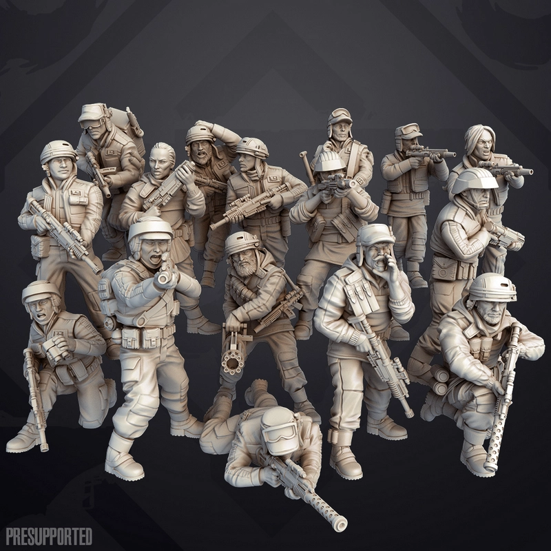 Rebel Trooper — Star Wars 3D model