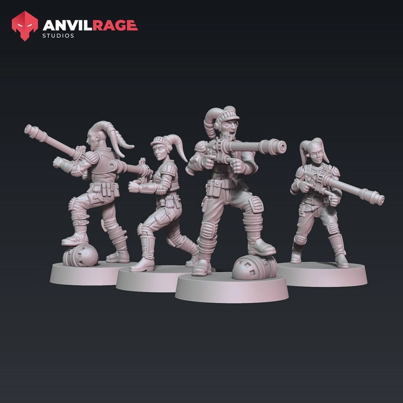Rebel Trooper Twi'lek Heavy — Star Wars 3D model