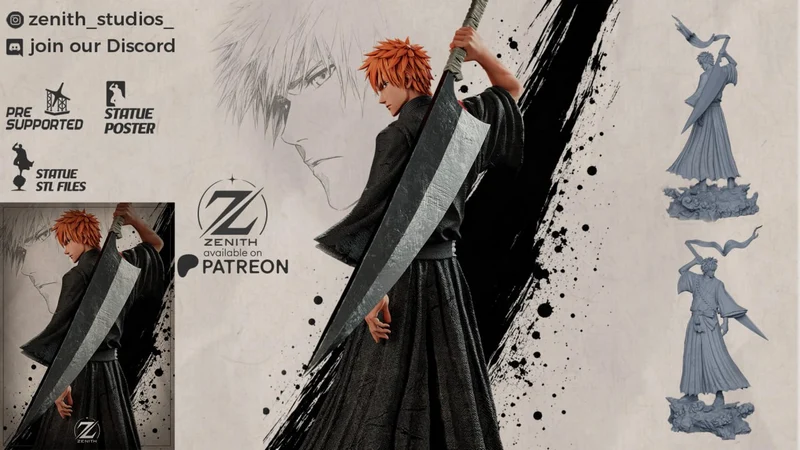 Ichigo Kurosaki — Bleach 3D model