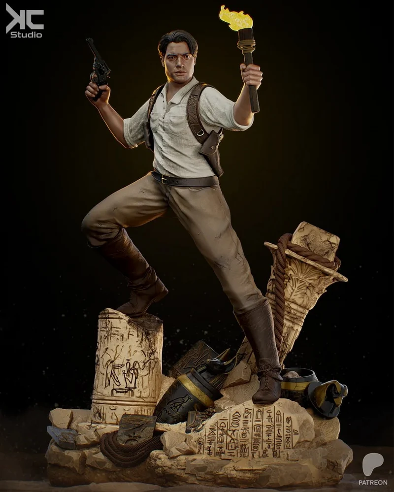 Rick O'Connell — The Mummy 3D model