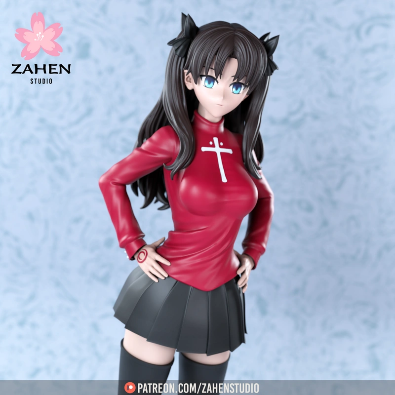 Rin Tohsaka — Fate/stay night 3D model