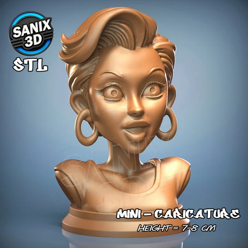 Miley Cyrus — Celebrity 3D model