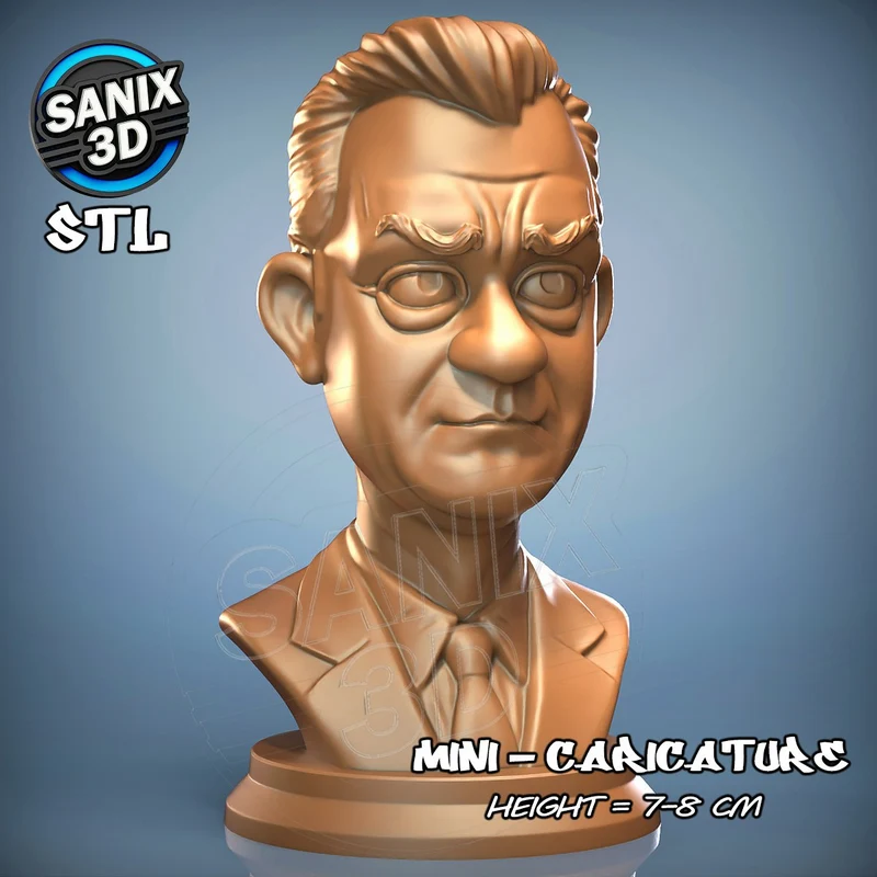 Tom Hanks — Celebrity 3D model