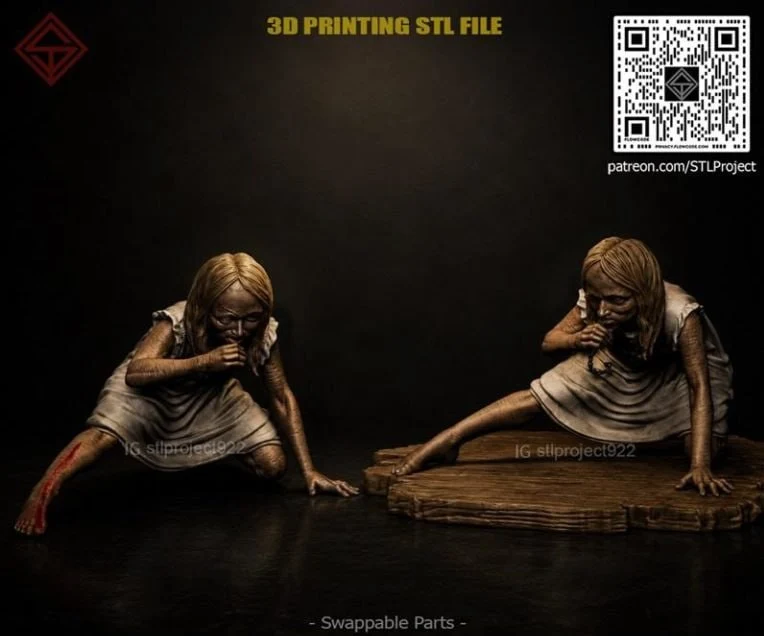 Katie — The Mummy 3D model