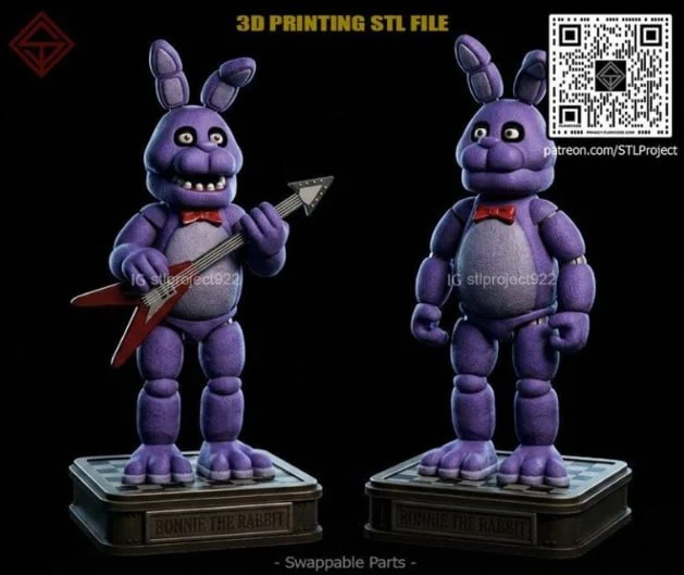 Bonnie the Rabbit — Five Nights at Freddy's 3D model