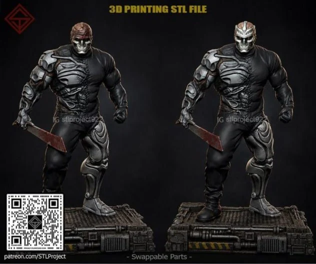 Uber Jason — Friday the 13th 3D model