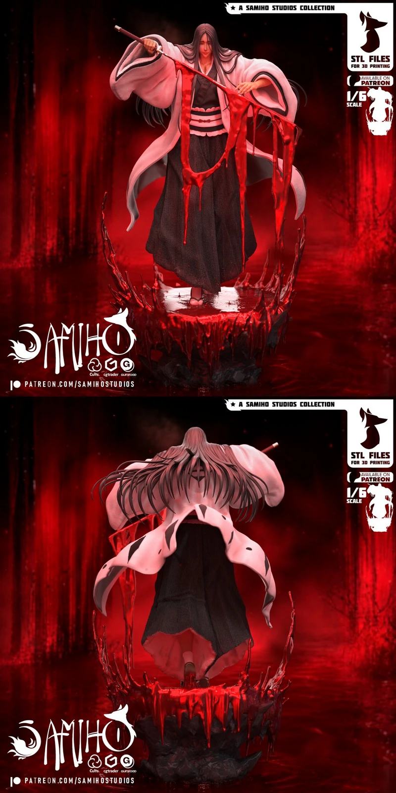 Unohana Retsu — Bleach 3D model