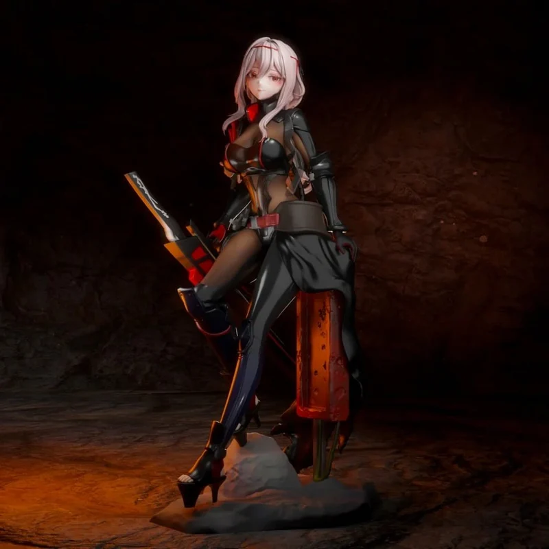 Scarlet Black 3D model
