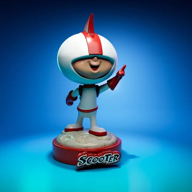 Scooter — Original Character 3D model