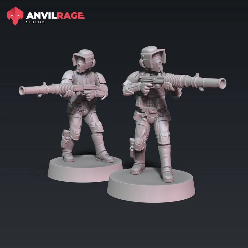 Scout Trooper Remnant T-21 — Star Wars 3D model