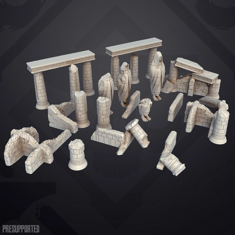Seatos Ruins — Star Wars 3D model