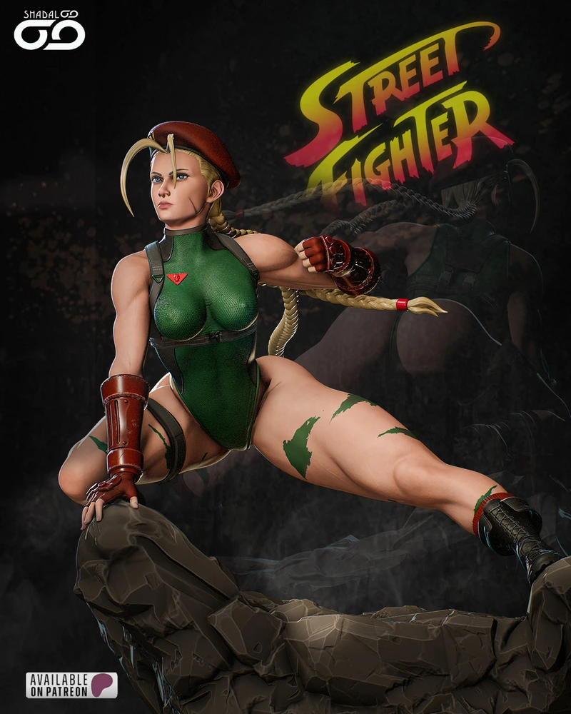 Cammy — Street Fighter 3D model