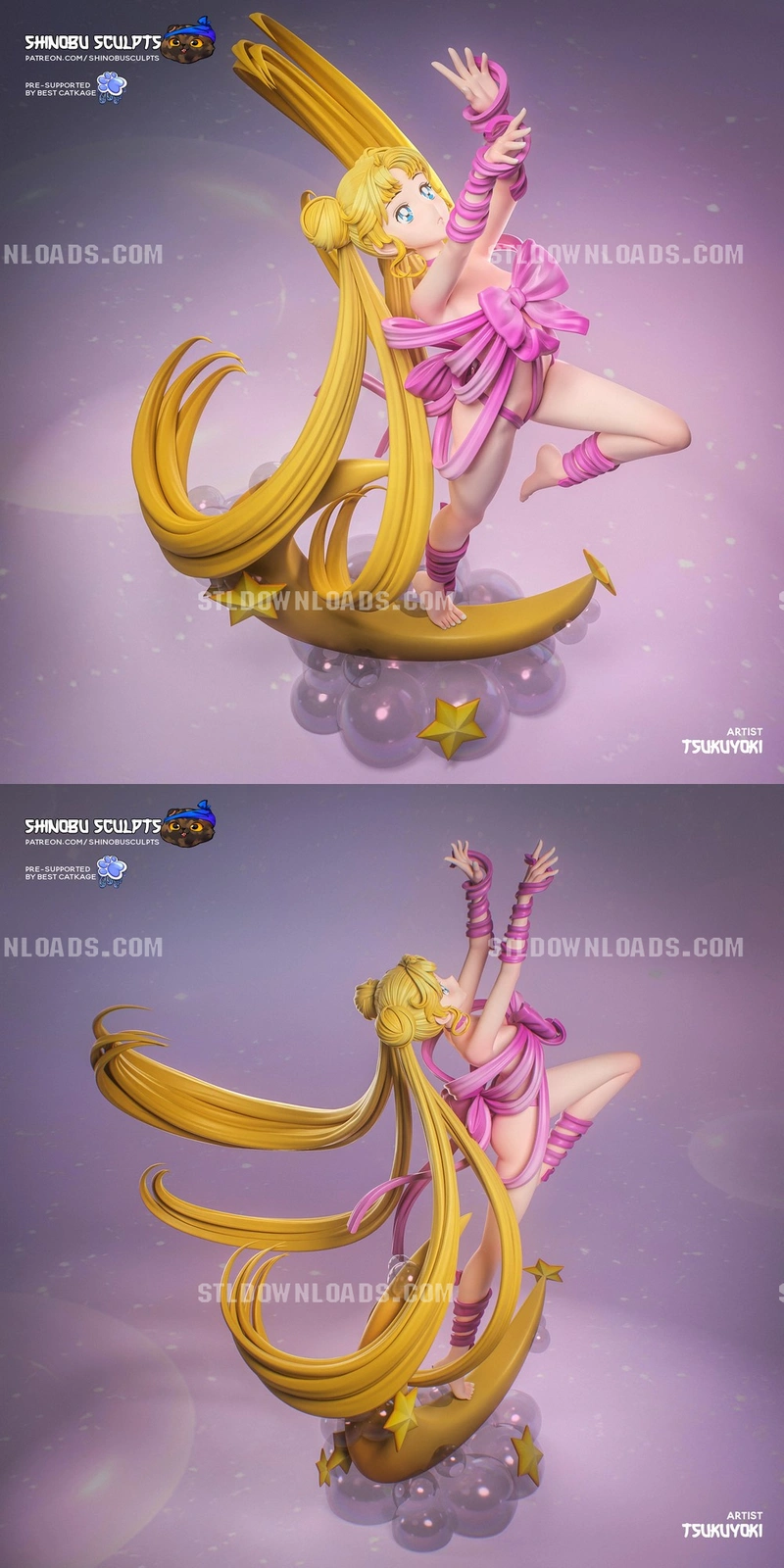 Usagi Tsukino — Sailor Moon 3D model