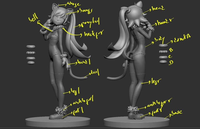 Shinobu — Demon Slayer 3D model