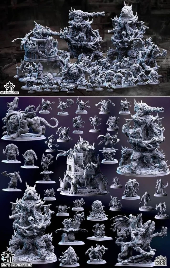 Demonic Siege June 2026 — Original Fantasy 3D model