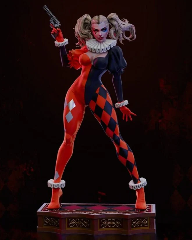 Harley Quinn — DC Comics 3D model