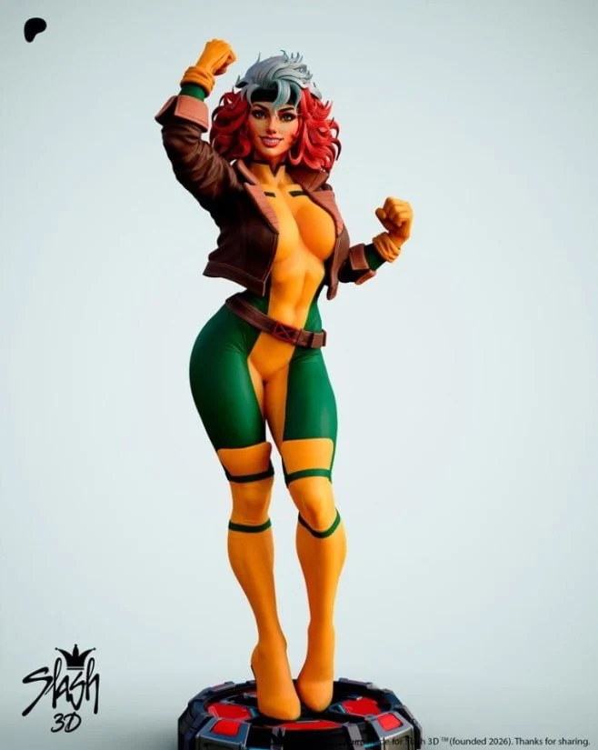 Rogue — Marvel 3D model
