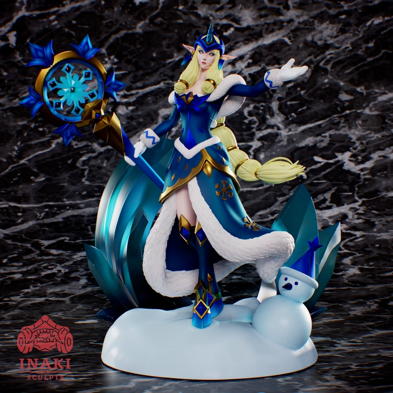 Soraka — League of Legends 3D model