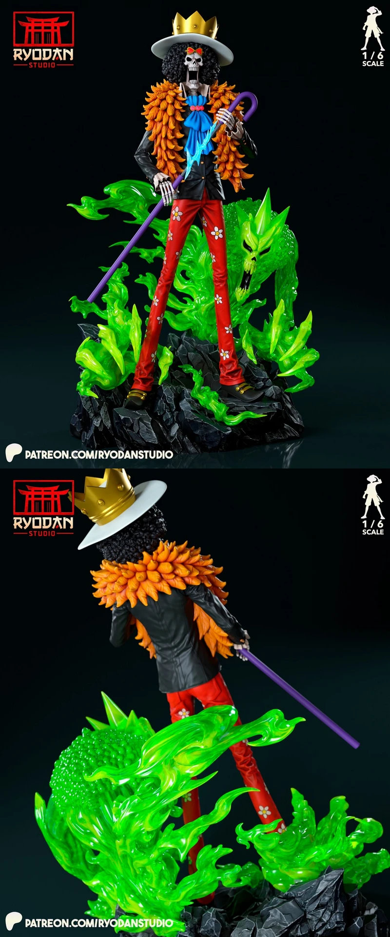 Brook — One Piece 3D model