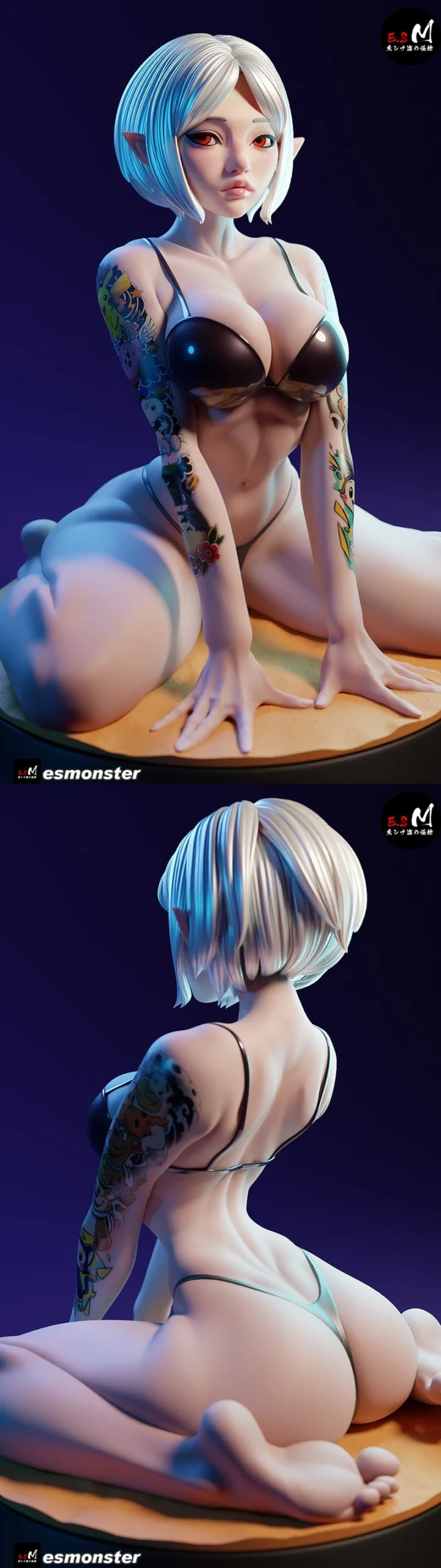 Spider Demon P1 — Original Character 3D model