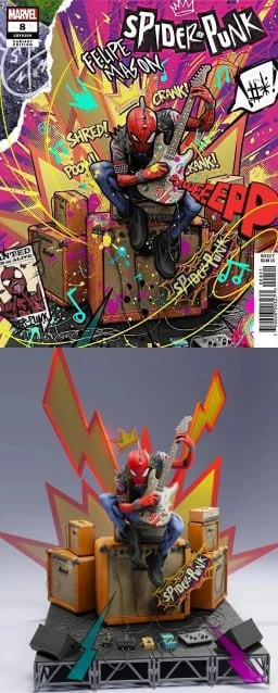 Spider-Punk — Marvel 3D model